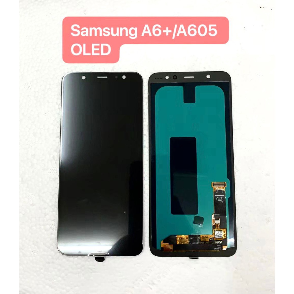 LCD + TOUCHSCREEN SAMSUNG GALAXY A6 PLUS OLED LCD + TS FULLSET A6+ A6 + A605