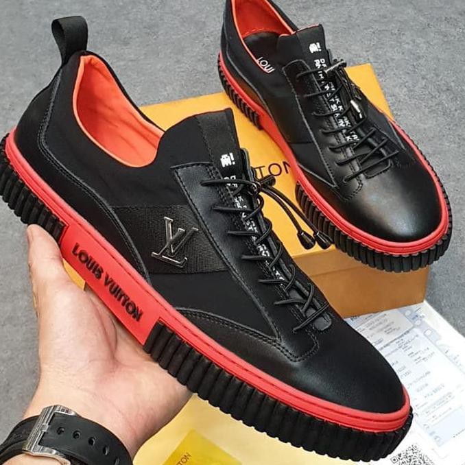 Kualitas Terbaik sepatu pria Louis Vuitton mirror Quality/el087 DISKON