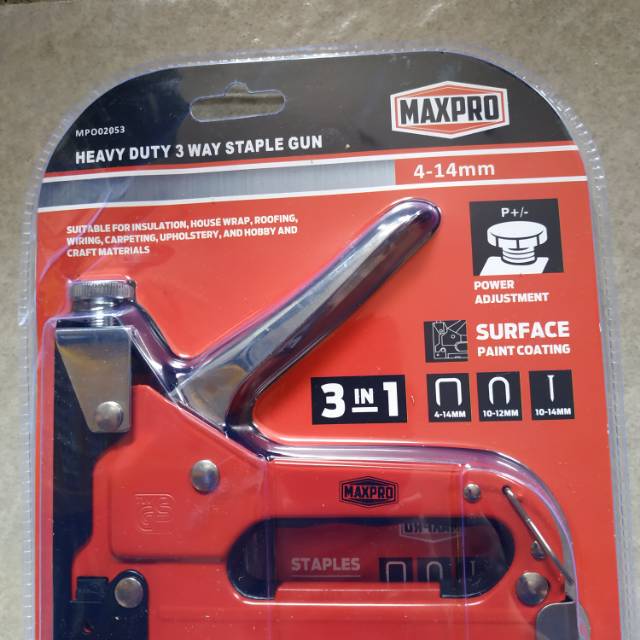 

Maxpro Staples Gun 3 In 1