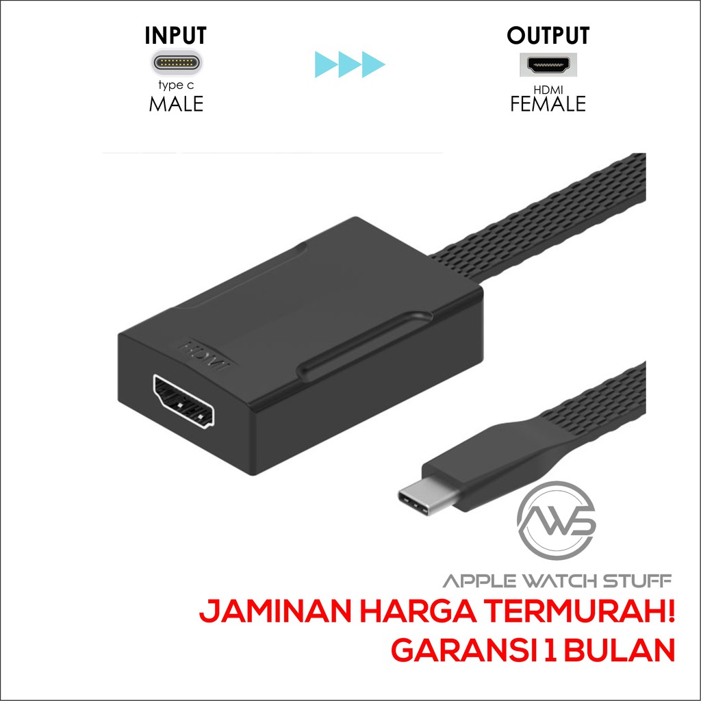 ONTEN 4K Type C Cable to HDMI Port Adapter Converter OT-9588