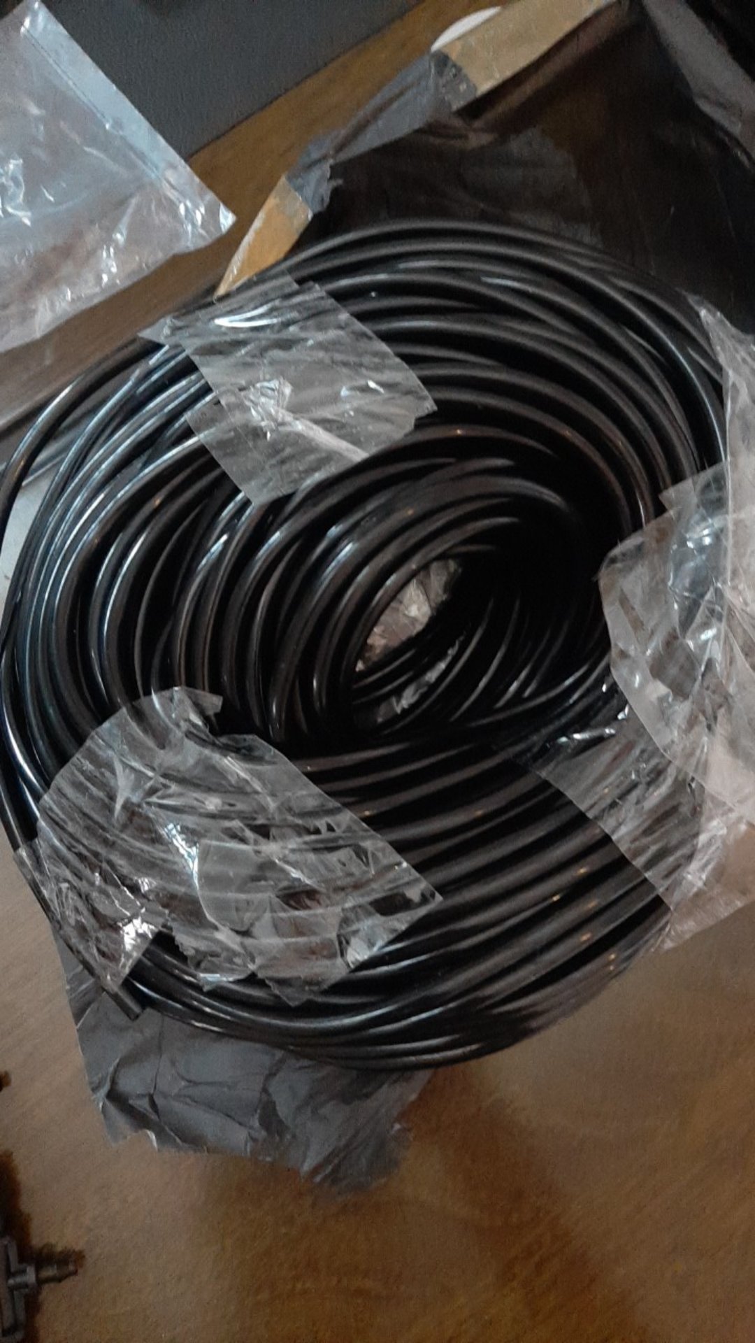 Selang Pe 4 X 6mm 1roll 50 Meter Alat Siram Hose Irigasi Hidroponik Fertigasi Sprayer Misting Hdpe T