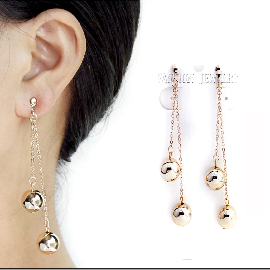 Anting korea anting fashion anting hijab anting wanita anting panjang 485