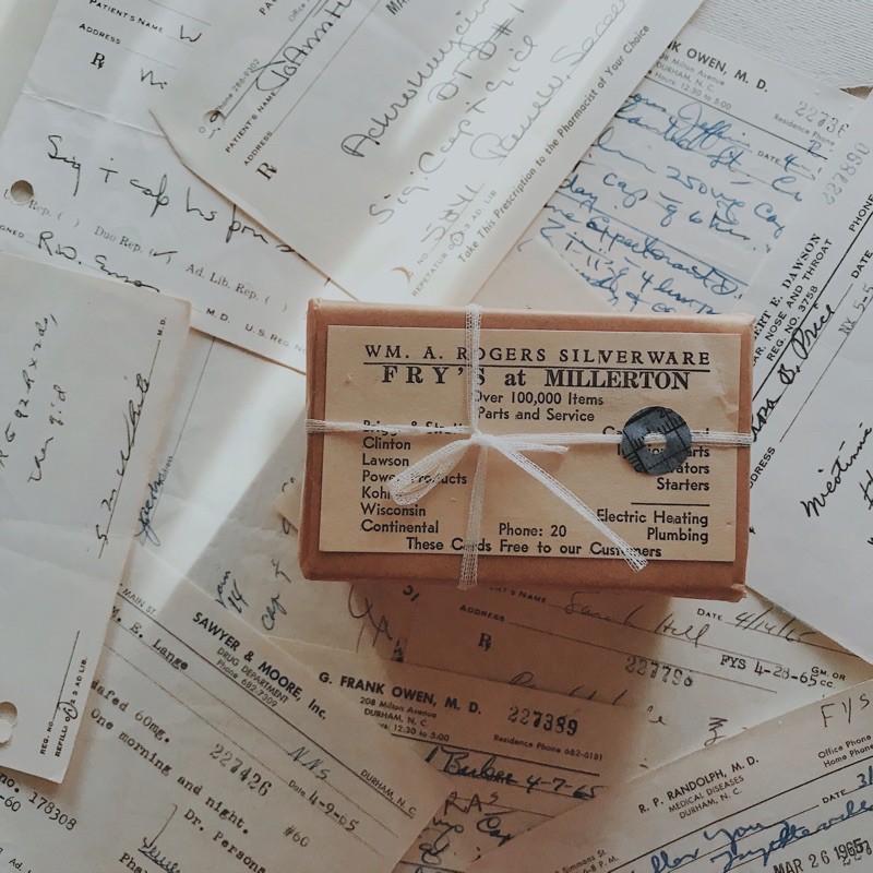 

Original Vintage Paper Finds