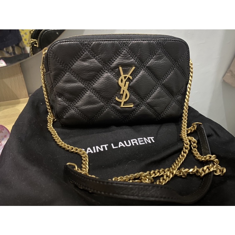 Preloved super mirror ysl mini sling bag