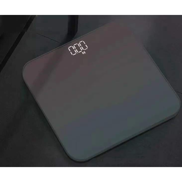 Timbangan badan Usb - Baterai Digital Smart Scale - Timbangan badan digital gradien ungu USB dengan LED Display