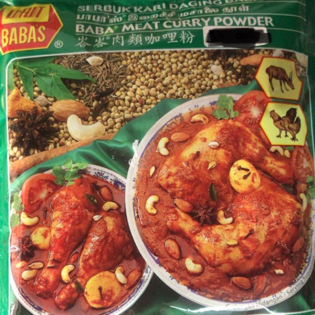 

Baba’s Meat Curry Powder / bumbu kari daging baba’s