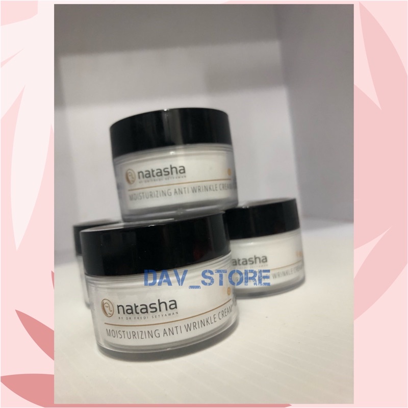 MOISTURIZING ANTI WRINKLE CREAM / NATASHA / ANTIAGING / ANTIWRINGKLE / KRIM PAGI