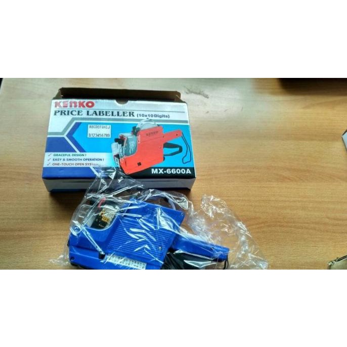 

Alat Label Harga / Price Labeller Kenko Mx-6600A (10 Digits, 2 Lines)