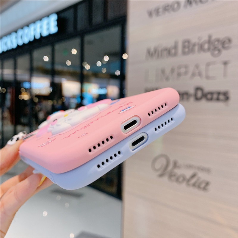 Soft Case Silikon Motif Kartun Anjing 3D Untuk Samsung Galaxy S8 S9 S10 S20 S21 S22 FE Plus Note 8 9 10 20 Ultra