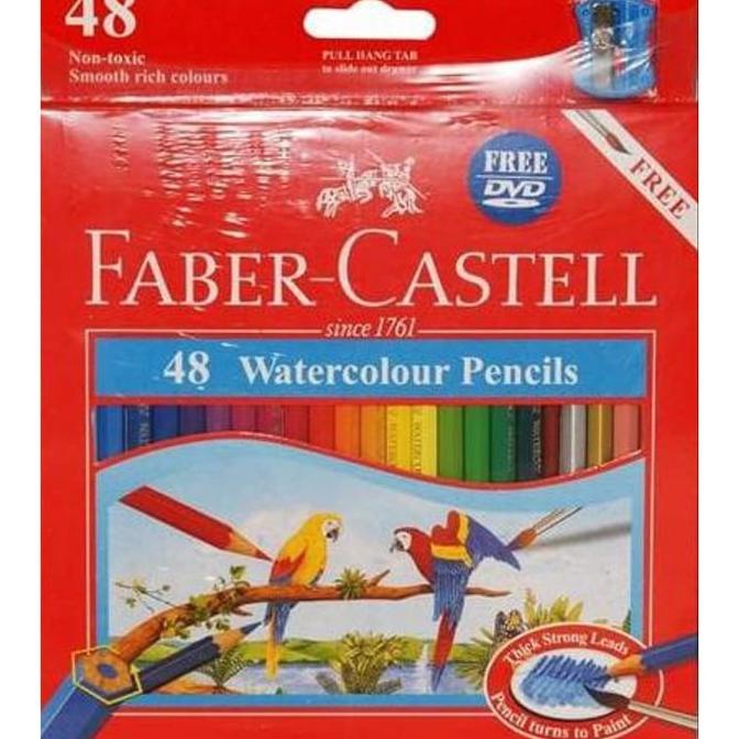 

Ready stock] REDLINE WATERCOLOR 48L#PENCIL COLOR FABER CASTELL 114468