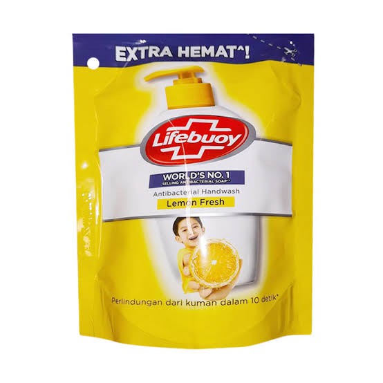 SABUN CUCI TANGAN HAND WASH HAND SOAP LIFEBUOY ANTISEPTIK ANTI BAKTERI ANTI KUMAN 180 REFILL LIFEBOY