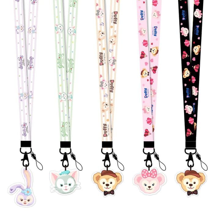 Disney lanyard gantungan kartu id gantungan hp kunci SHELLIE MAY DUFFY