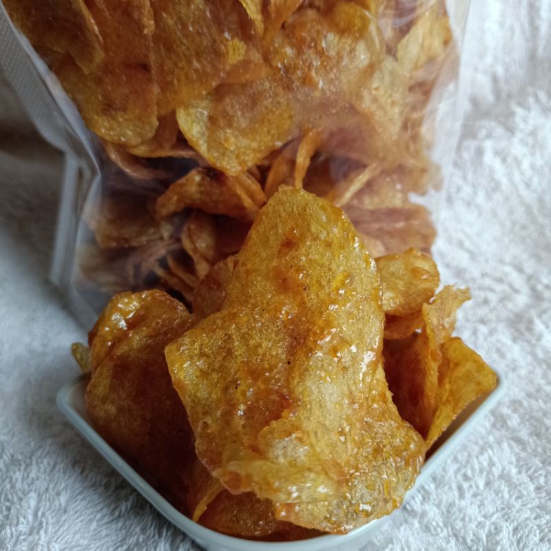 

Keripik kentang pedas manis 500gr