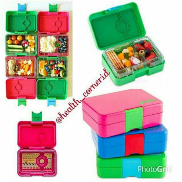 Yumbox Mini Snack - 3 Compartment / Mini Lunchbox Kotak Lunch Box Anak