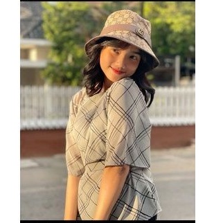 Topi Bucket Hat dewasa pria dan Wanita Kekinian Topi i Fuji