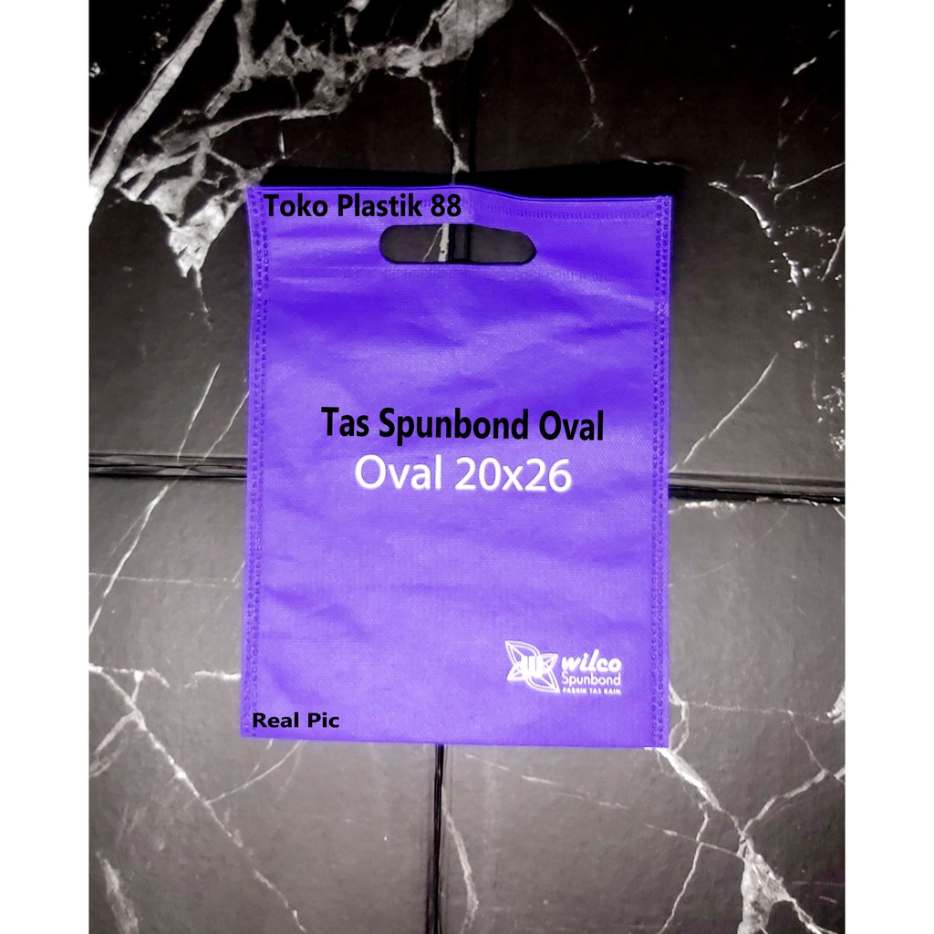

[1 pcs] Goodie Bag | Tas Spunbond | Oval 20x26 SOV2026
