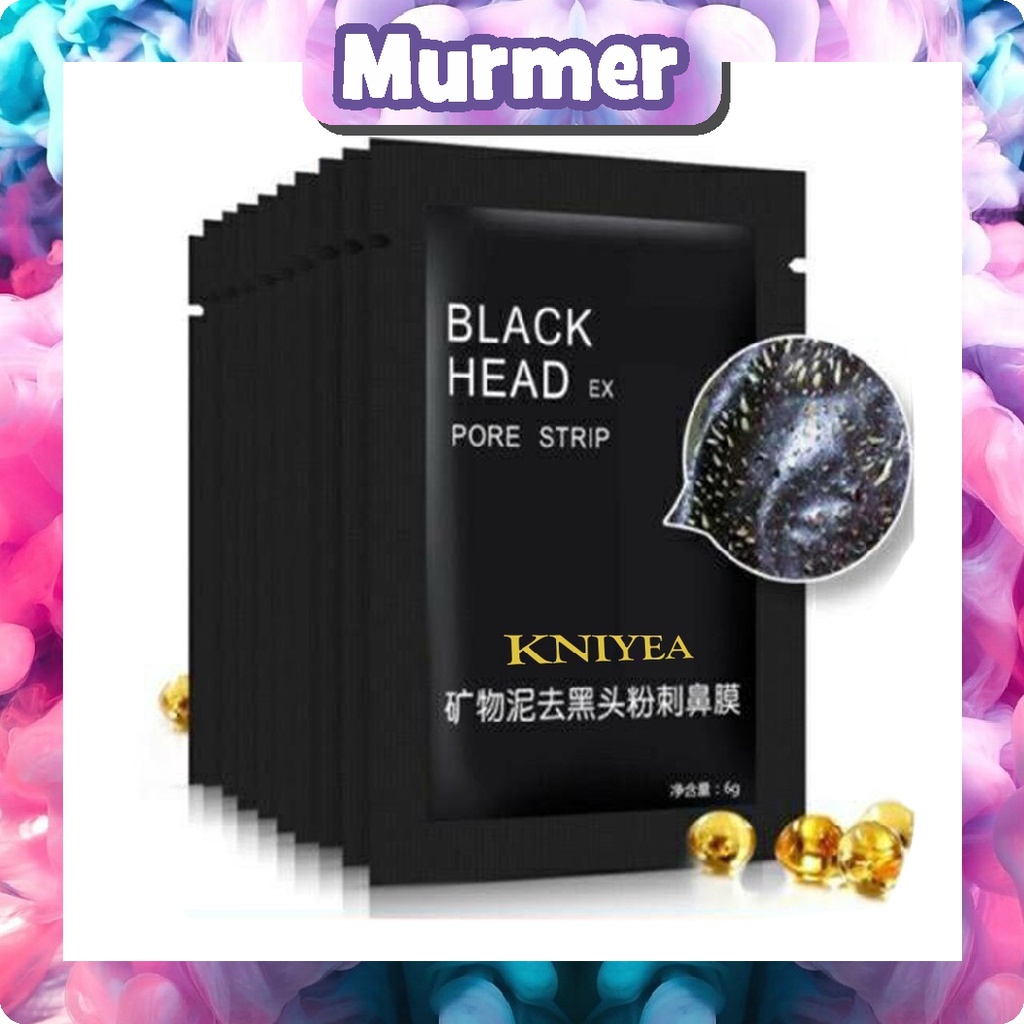 Murmerofficial Mask Remove Blackhead And Whitehead Hilangkan Blackhead Travel Pack 6g Termurah R611