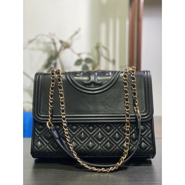 Tas TB Tory Burch Flaming Hitam / TB Tory Burch Black Bag