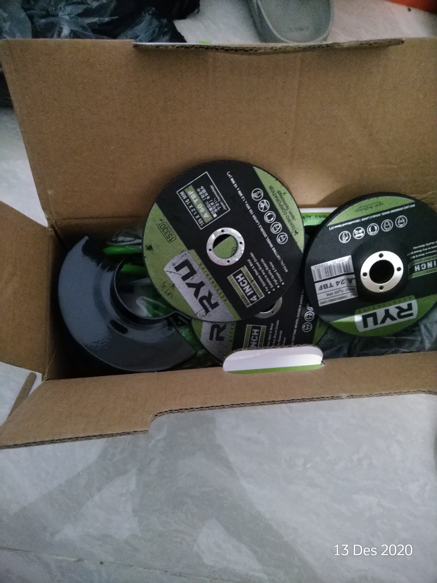 Ryu Grinder Mesin Gurinda Gerinda Tangan Listrik Rsg 100-3 4 Free 1 Set Carbon Brush