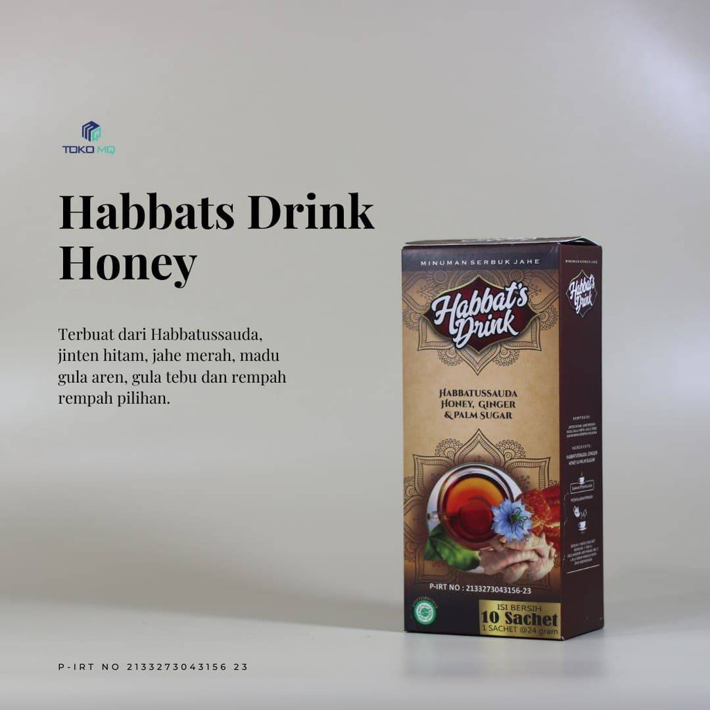 

MQ - Habbats Drink Honey isi 10 Sachet 250gr