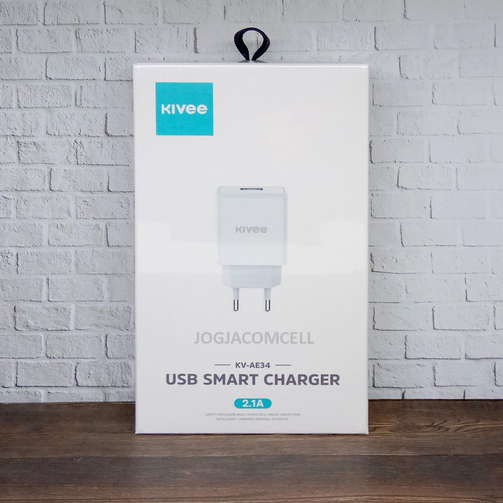 Kepala Charger Kivee KV-AE34 2.1 A Original