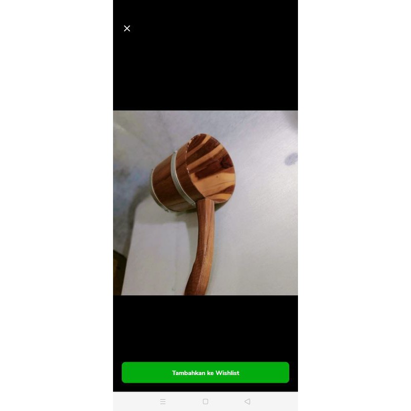 Gayung Unik, gayung kayu jayi , gayung kayu, gayung mandi kayu