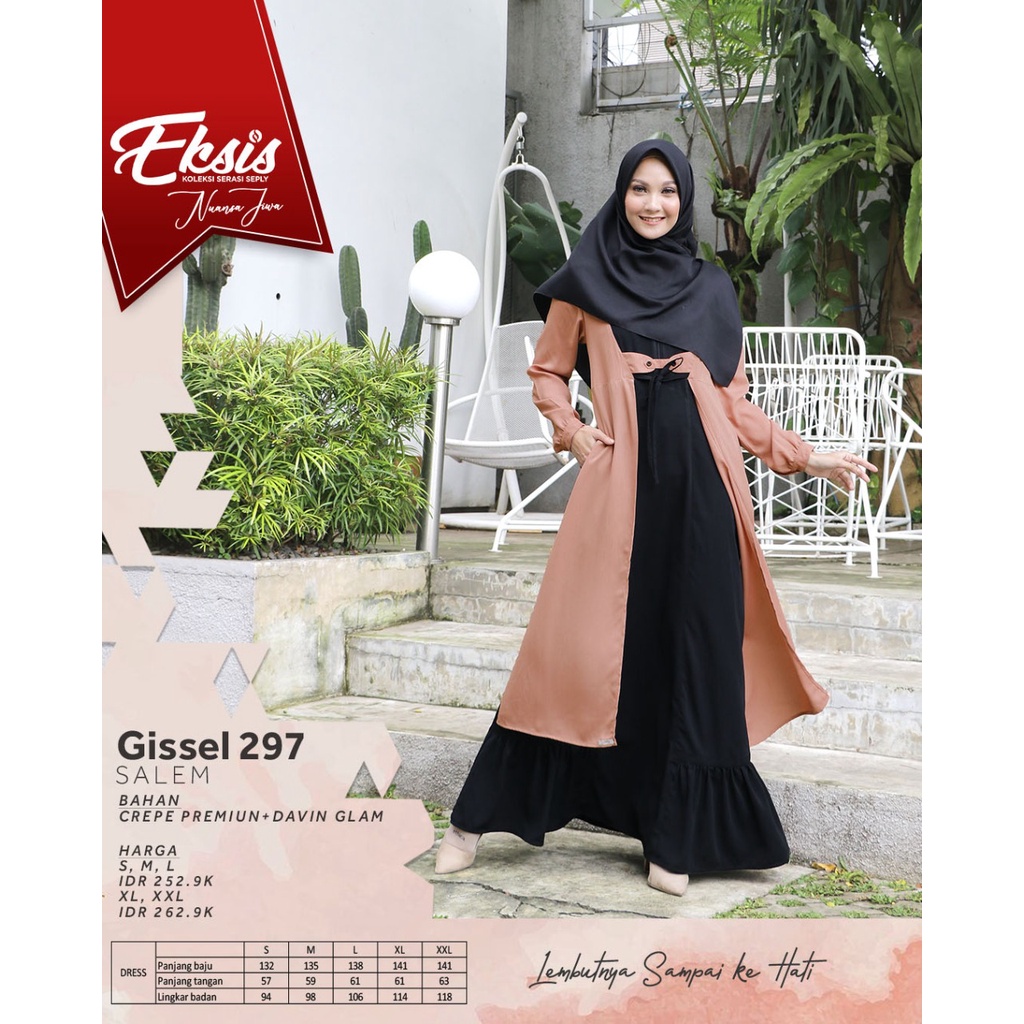 GAMIS TERBARU 2021 SEPLY GISSEL 297 SALEM