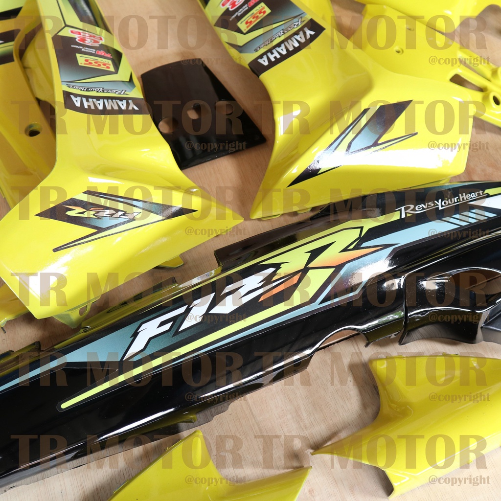 Cover Body Fizr F1zr Custom Kuning Full Set Halus Cover Bodi Yamaha Fiz r