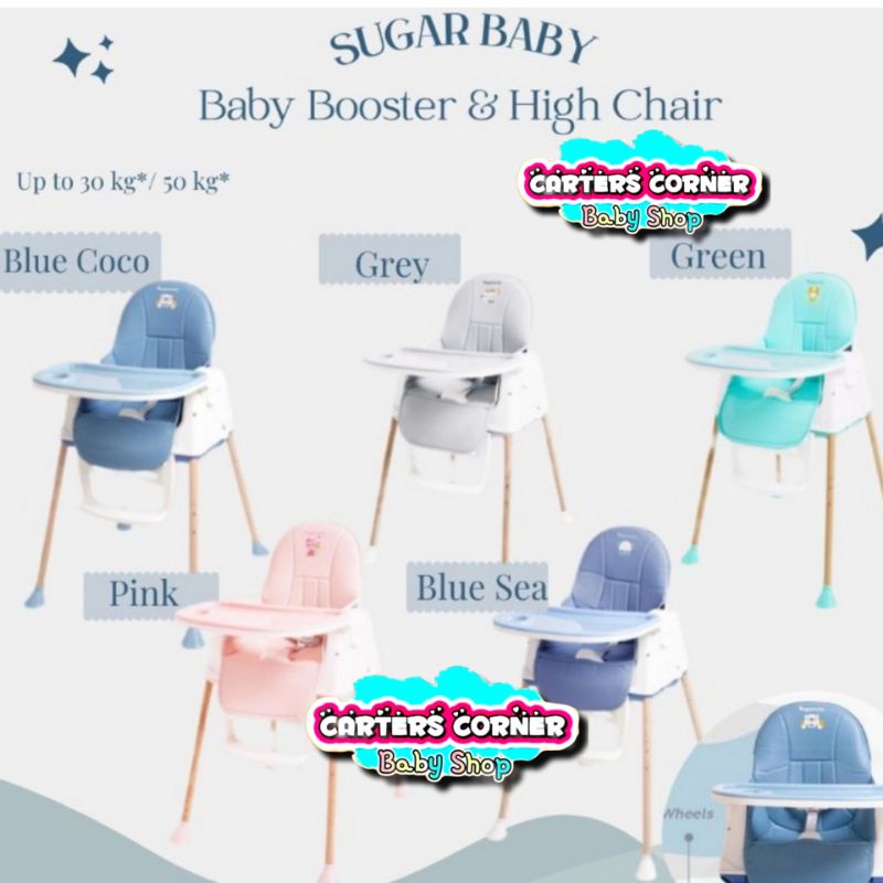 SPACE BABY KURSI MAKAN HIGH CHAIR BOOSTER SB 518 / PC 718 /  CHAIR /SB 925 / SB 918 / SB 917/ SB 618