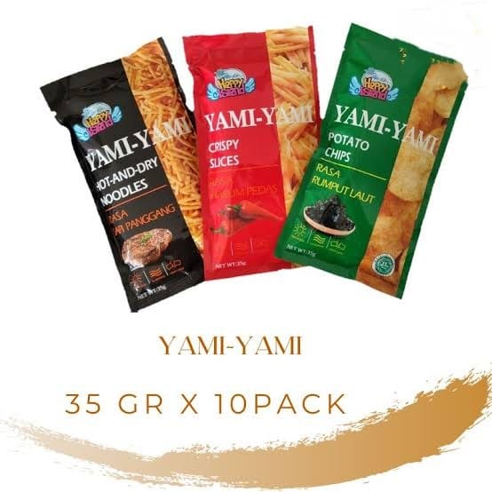 Snack Yami Yami cemilan kentang enak dan murah (isi 10pcs)