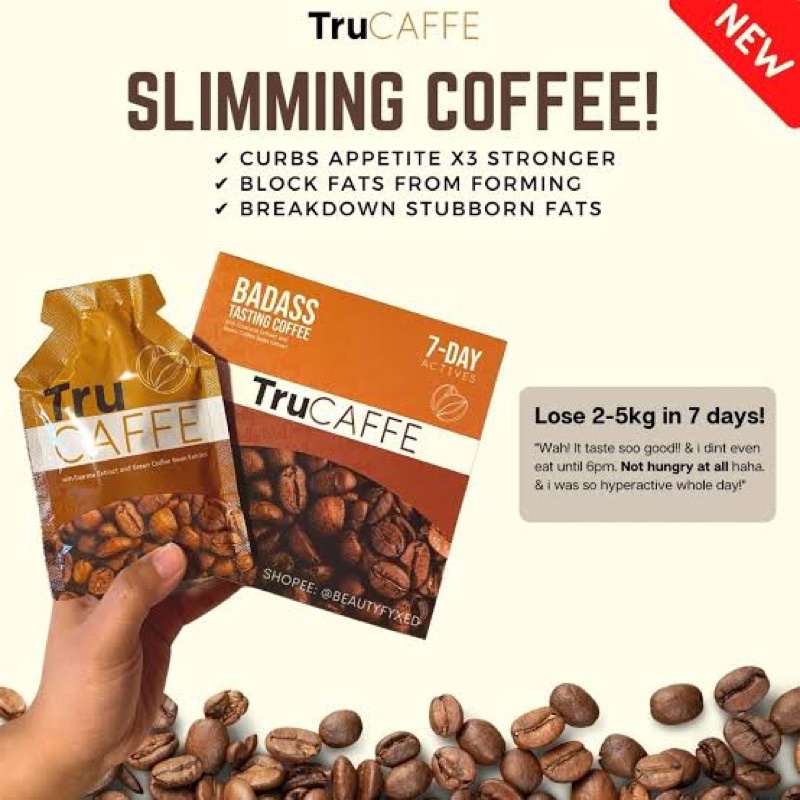 

TRUCAFFE slimming coffee / kopi diet / kopi bakar lemak