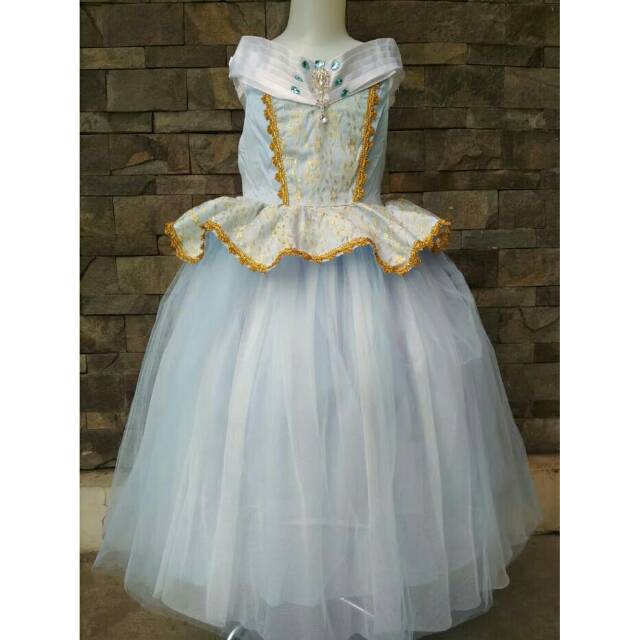 Kostum Aurora Anak / Dress Anak Aurora 2 - 7 Tahun