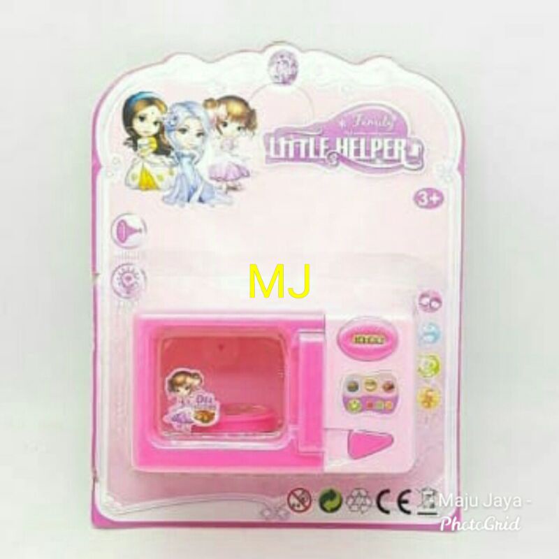 oven microwave mini mainan
