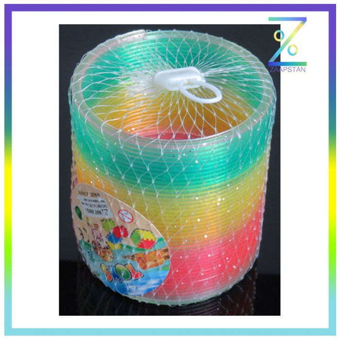 Qixing Toys Slinky Spring Rainbow - Multi-Color