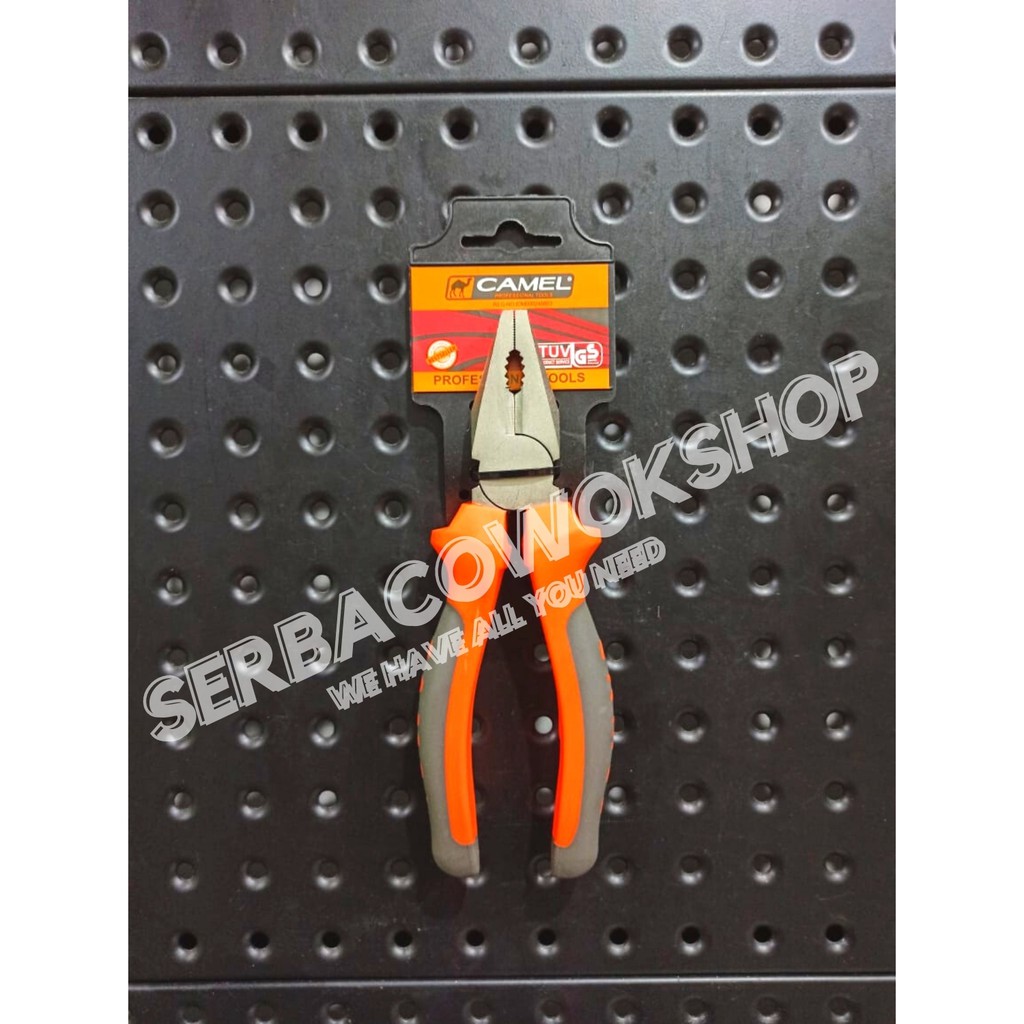 Camel Tang Kombinasi Chrome 7 Inch Tang Jepit Linesman Pliers 7 Inci Termurah Berkualitas