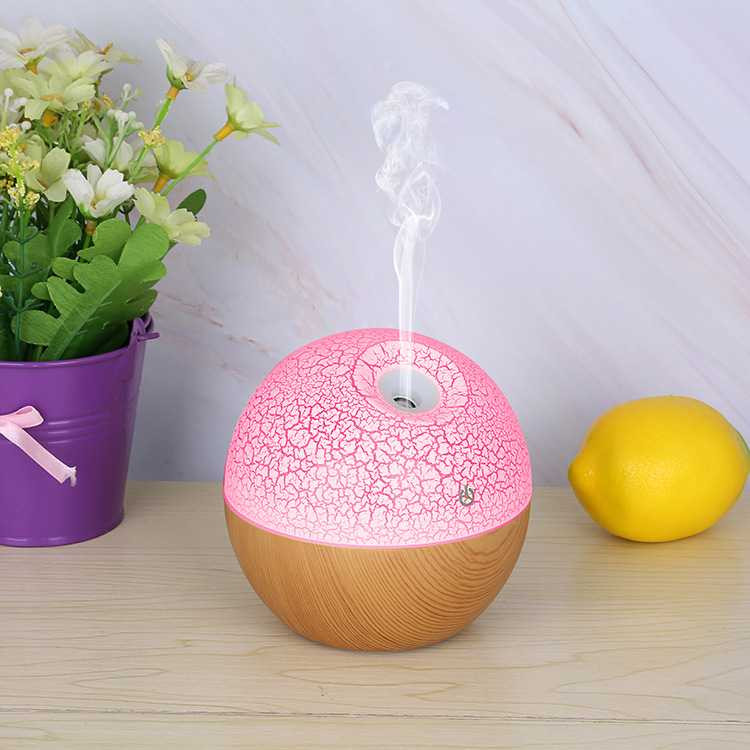 MLNSHP Taffware Ultrasonic Humidifier Aroma Essential Oil RGB 130ml - J-008