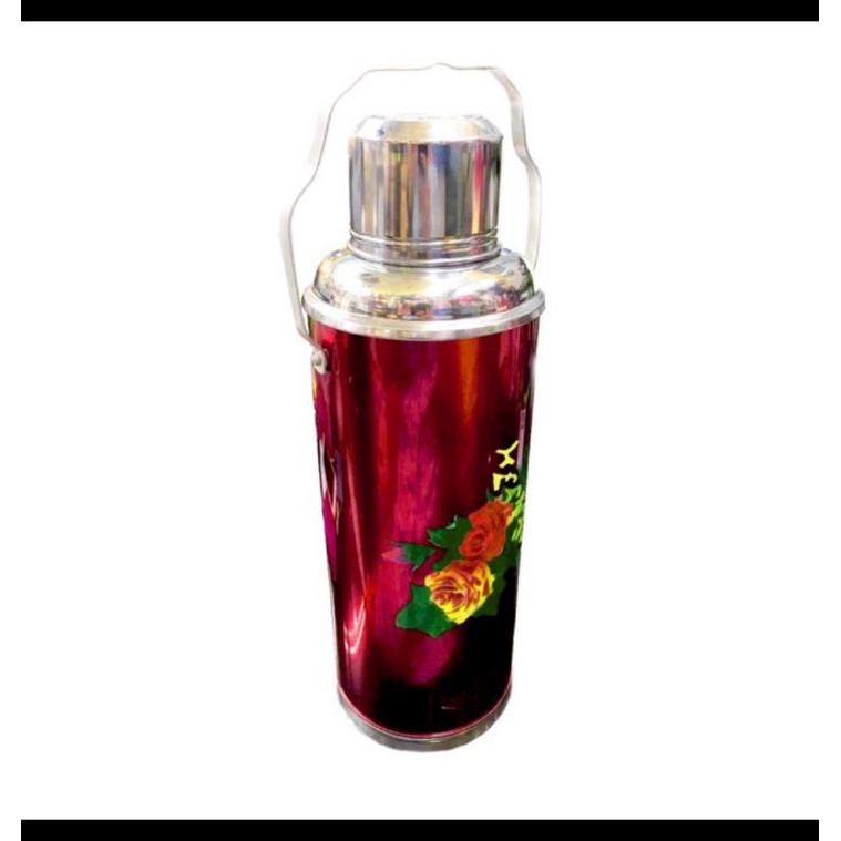 Termos air panas Jadul/ Termos Cing kiang Kaleng 2 liter