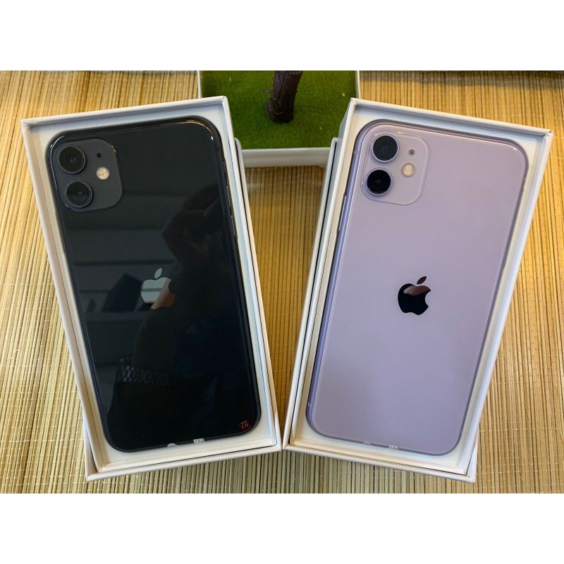 apple iphone 11 64gb purple garansi internasional mulus