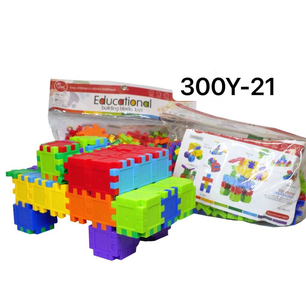 MAINAN EDUKASI ANAK BUILDING BLOCK 3D