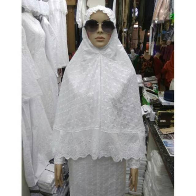 Gamis Haji Dan Umroh Stelan Jilbab( Bergo )