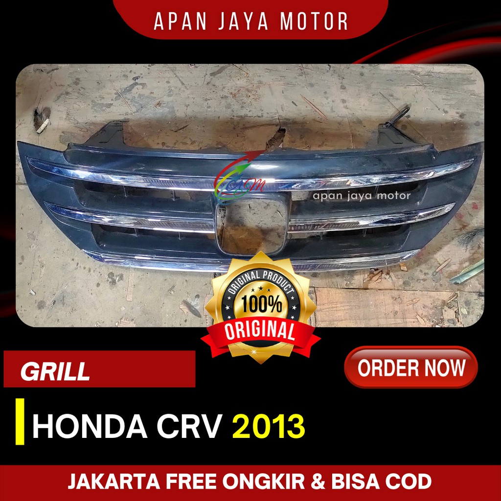 GRILL GRIL GRILLE MOBIL HONDA CRV 2013 SECOND ORIGINAL