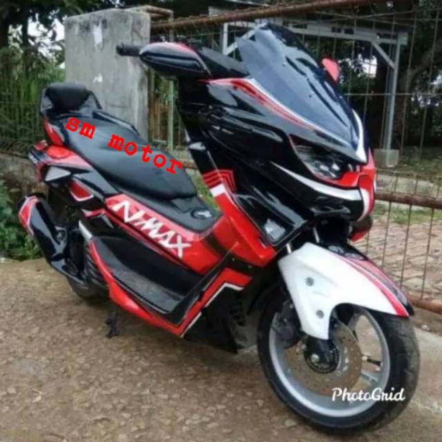 Sepaket full modif nmax predator grafis keren dan joss
