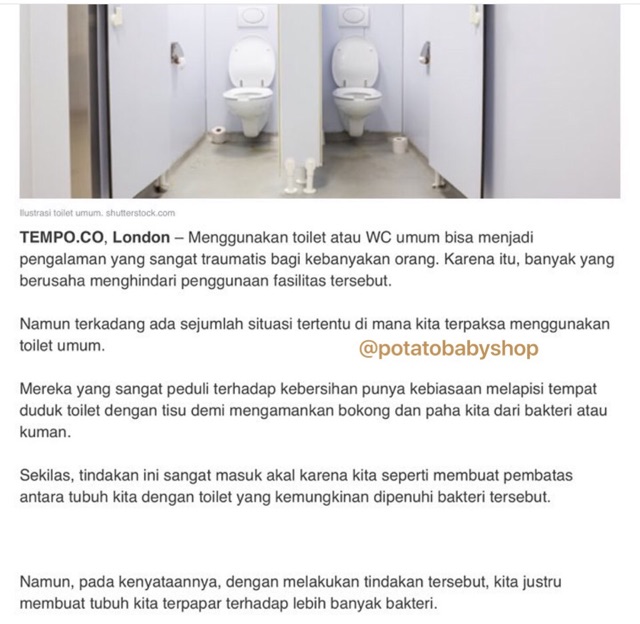 HYPEE DISPOSABLE TOILET SEAT COVER