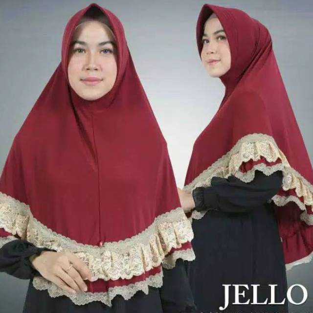 ORI RATU JILBAB KHIMAR TAMIRA JELLO RENDA TURKY PREMIUM ORIGINAL RATU HIJAB PRADA JUMBO SYARI HIJAB 