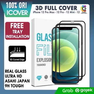 Original iCover Tempered Glass iPhone 12 Pro Max & 12 Mini