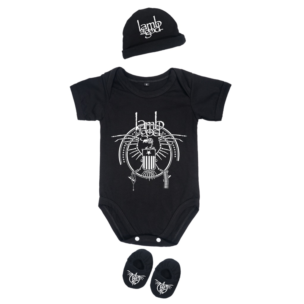 Jumper Bayi / Baju Kodok Logo Band Lamb of God