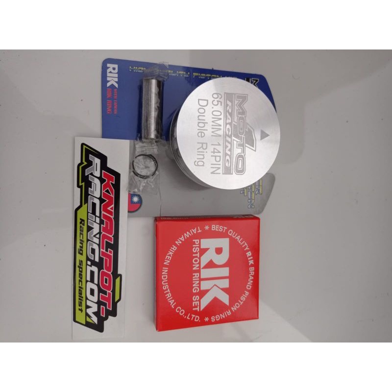 Piston Moto1 Pen 65 Pin 14 Double Ring