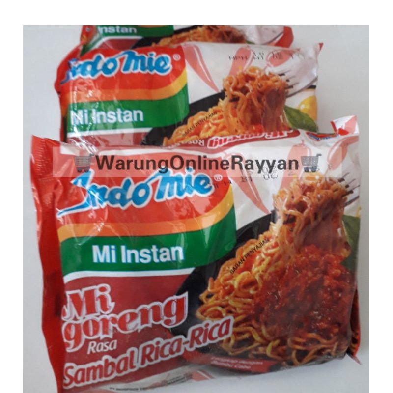 

Mie Indomie Goreng Rica-rica