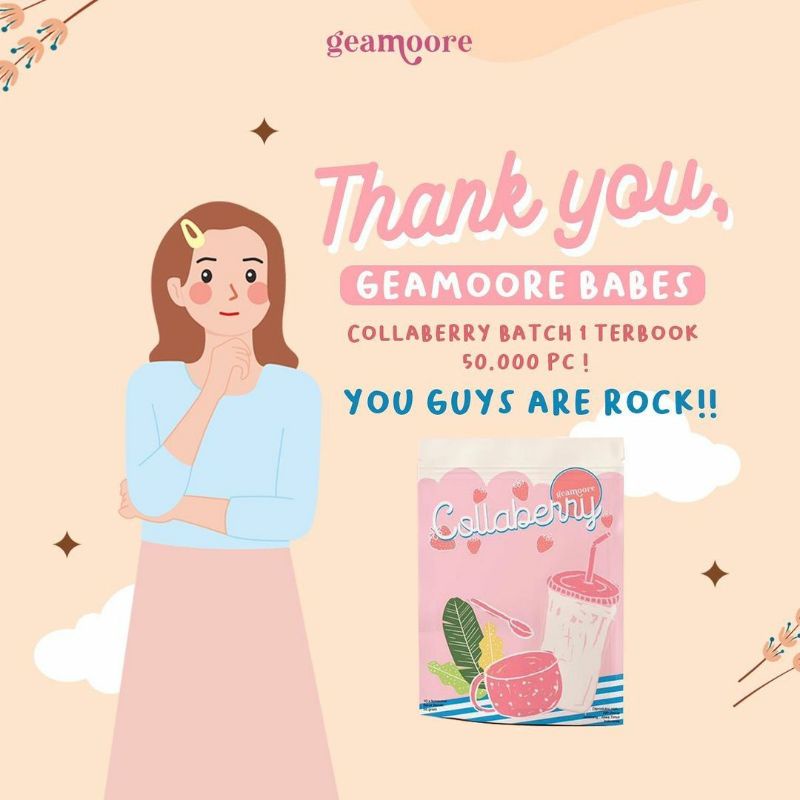COLLAGEN COLLABERY BY GEAMOORE, MINUMAN COLLAGEN MURAH BPOM