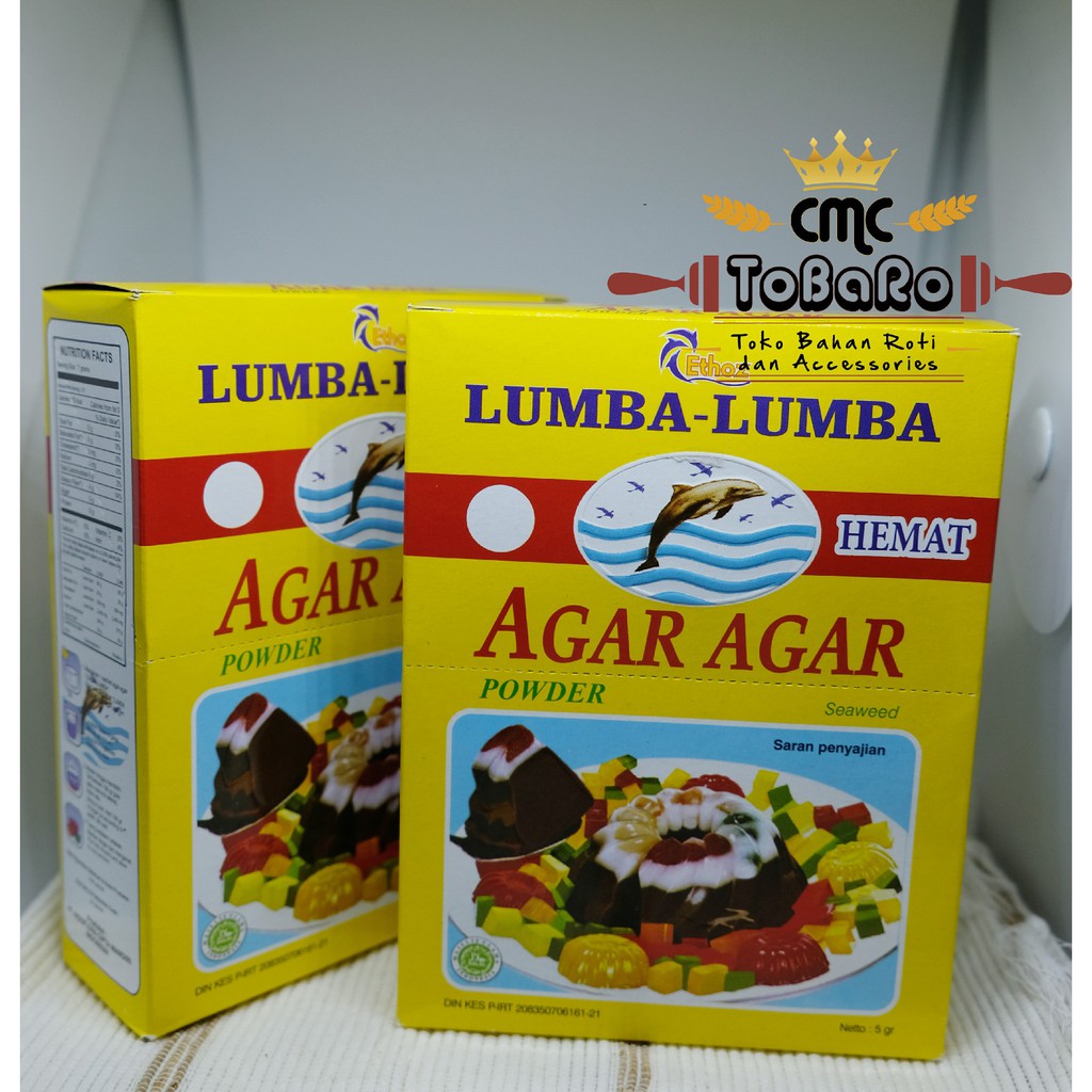 

[PACK] Agar agar Lumba-lumba HEMAT Ethoz 5 gram